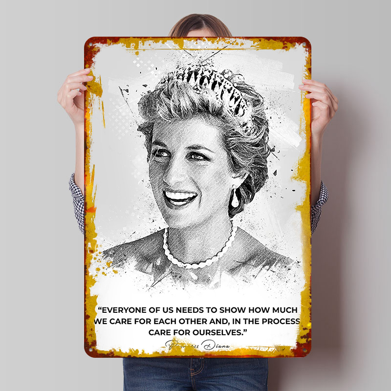 Gaming Accessories Retro - Princess Diana Spencer Poster Customized Vintage