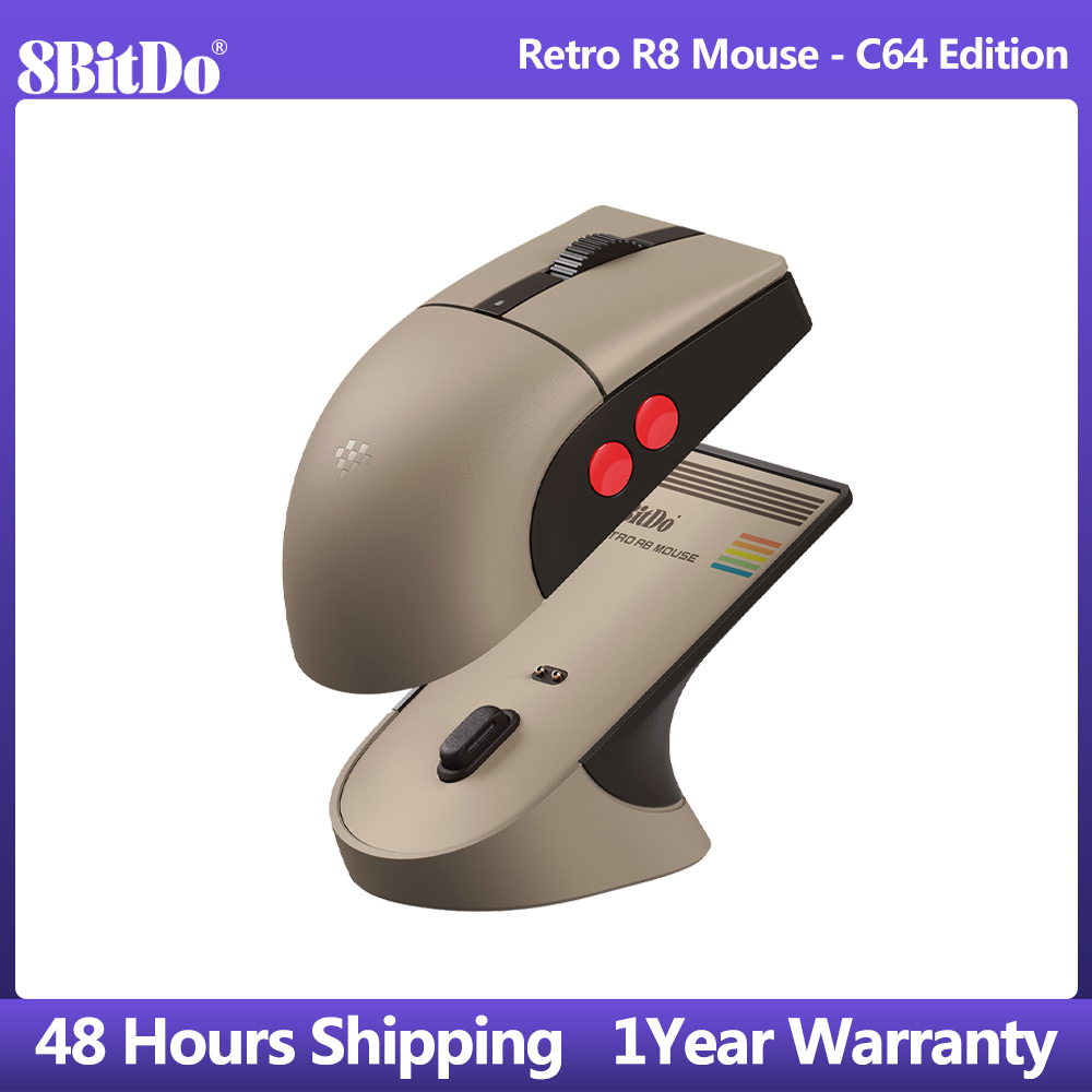 8BitDo Retro R8 Mouse with Mic - đánh giá và giá Gaming Accessories Retro