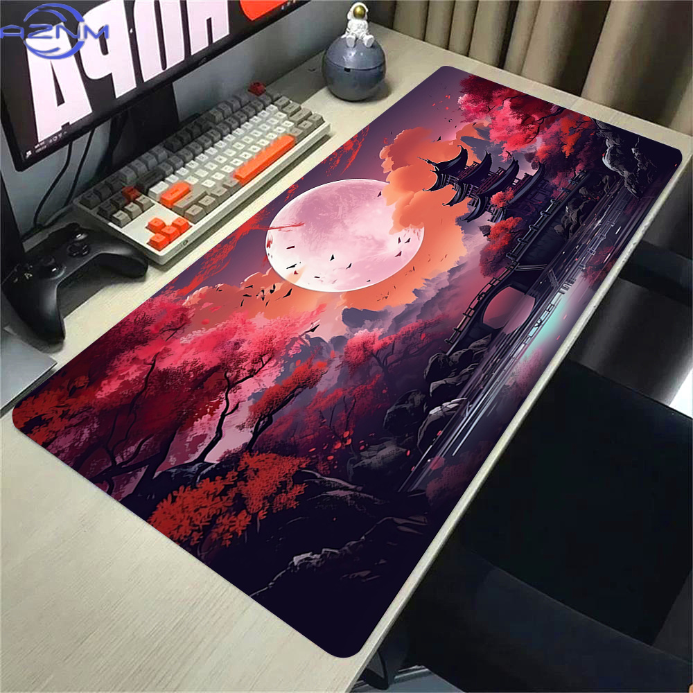 Pink Sakura Anime Mousepad Lan - đánh giá và giá Gaming Accessories Pink