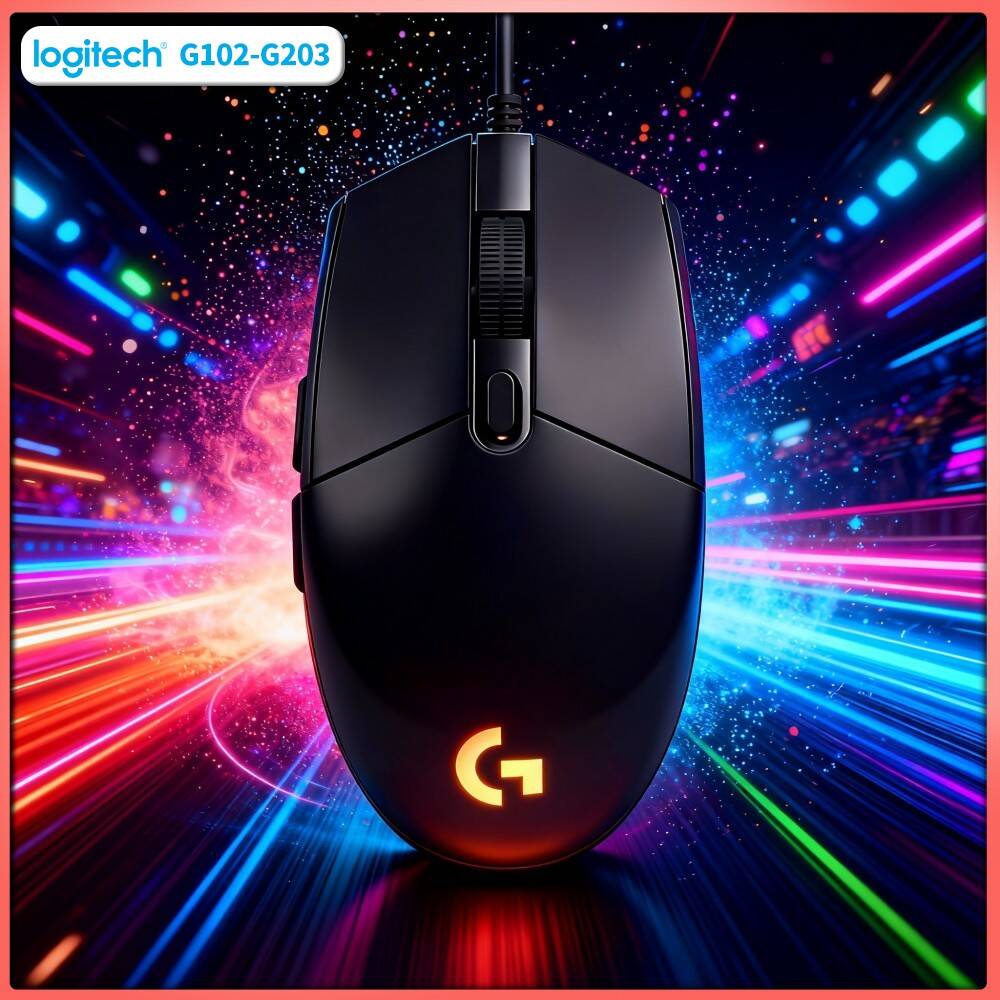 Logitech G203 Prodigy RGB Gami - đánh giá và giá Logitech Mouse G203