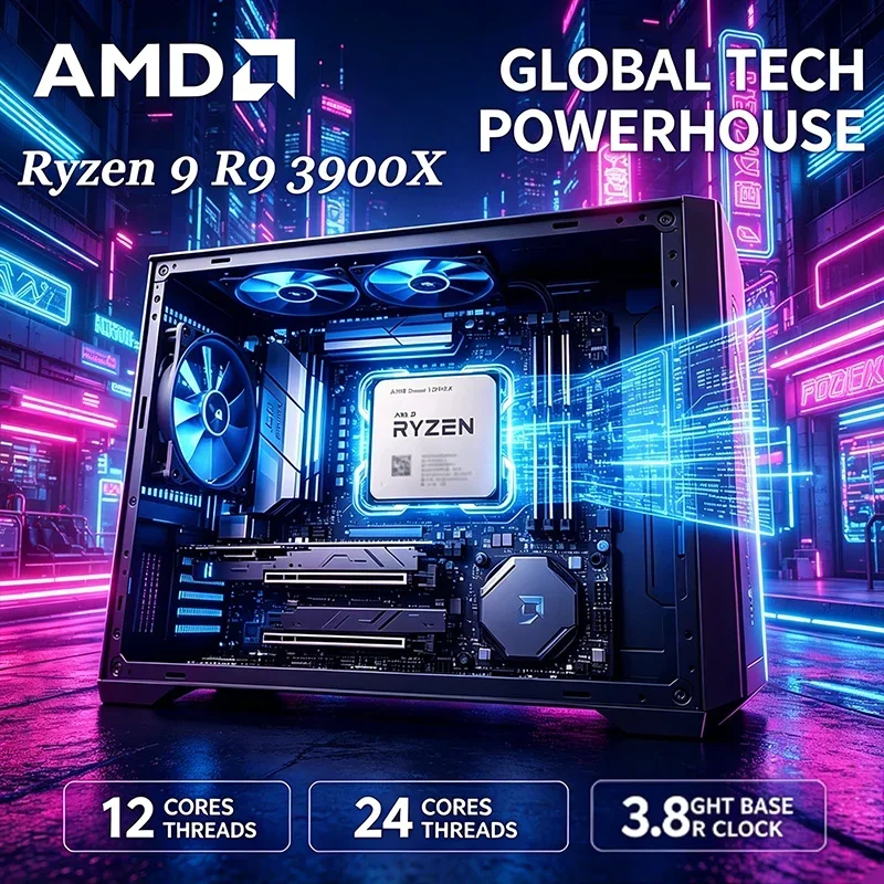 AMD Ryzen 9 3900X Processor 12 - đánh giá và giá Amd Cpu Ryzen 9