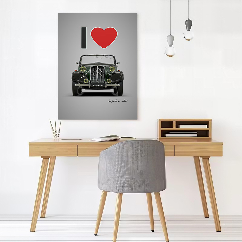 I Love Traction Printed Canvas - đánh giá và giá Gaming Accessories Decor