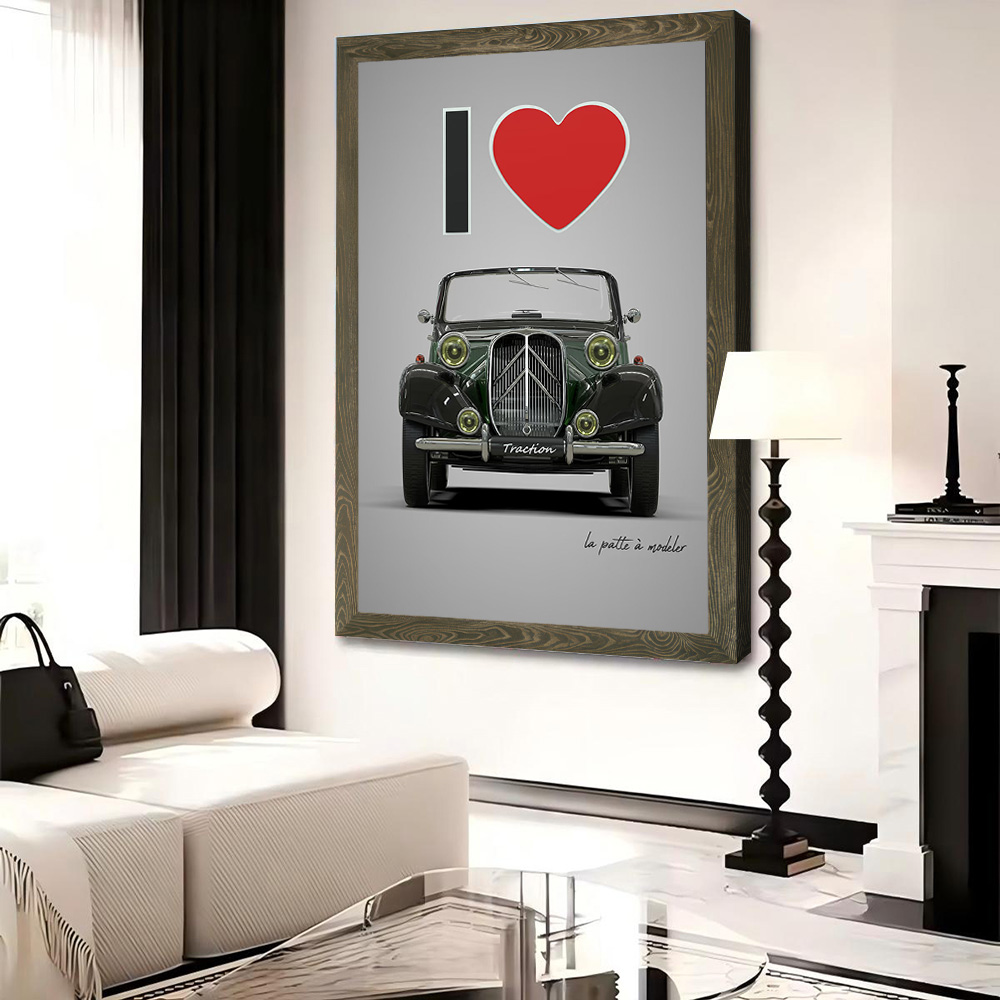I Love Traction Printed Canvas - đánh giá và giá Gaming Accessories Decor