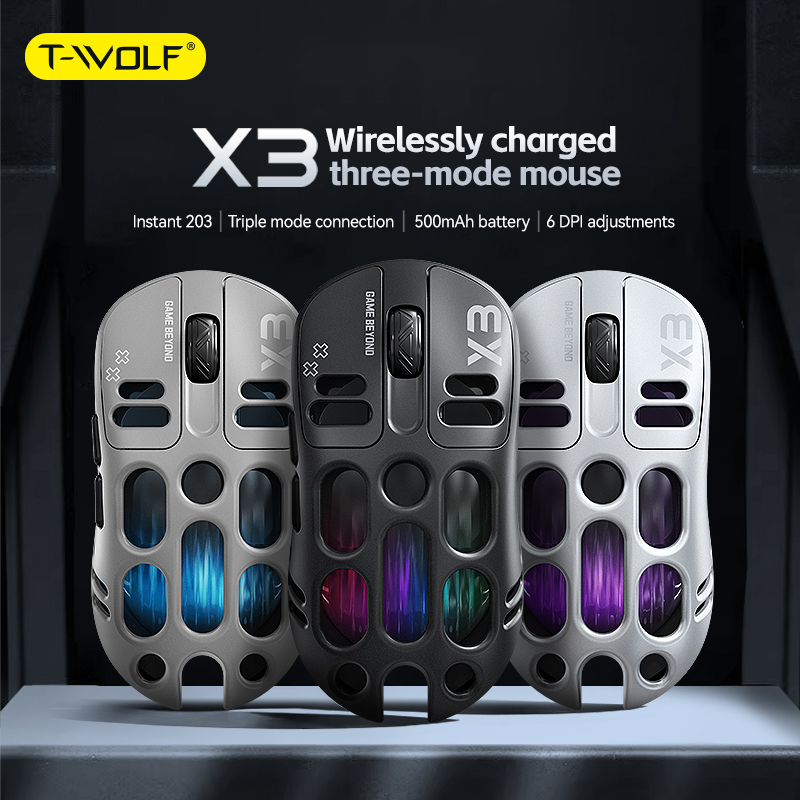 Hot Selling T-WOLF X3 Tri-mode - đánh giá và giá Gaming Accessories To Sell