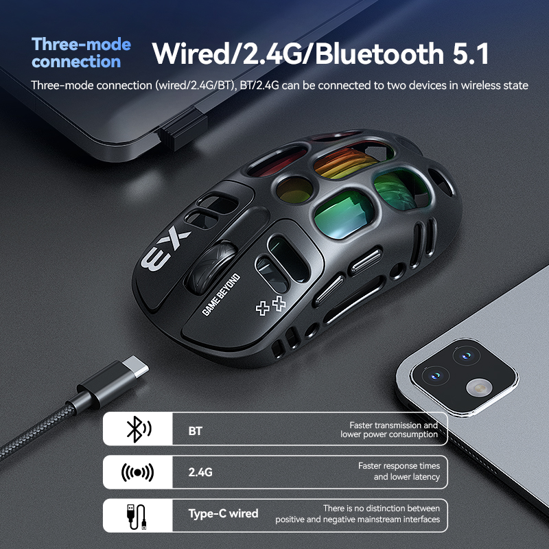 Hot Selling T-WOLF X3 Tri-mode - đánh giá và giá Gaming Accessories To Sell