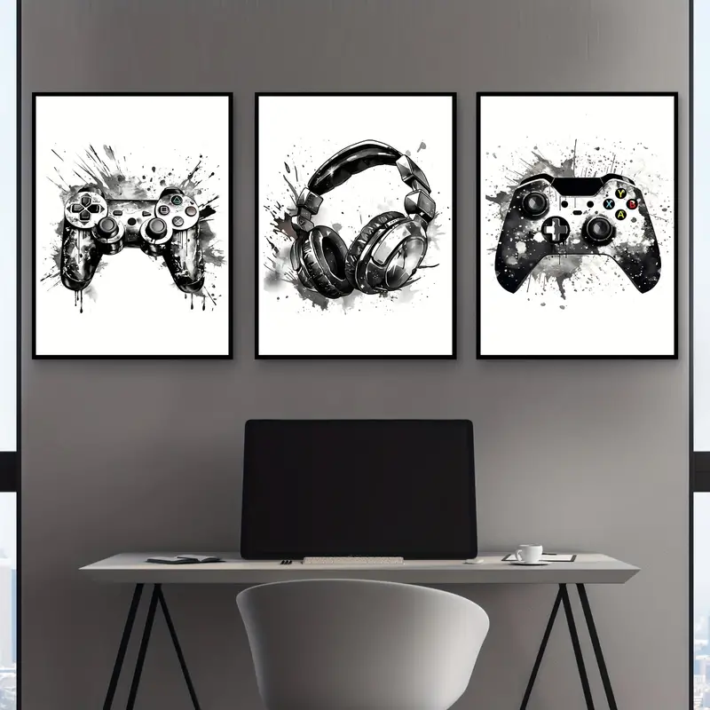 3pcs frameless Canvas Painting - đánh giá và giá Gaming Accessories Decor