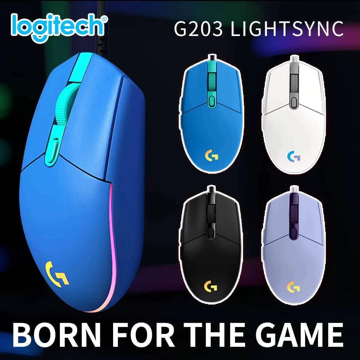 Logitech G203 Wired Mouse for  - đánh giá và giá Logitech Mouse G203