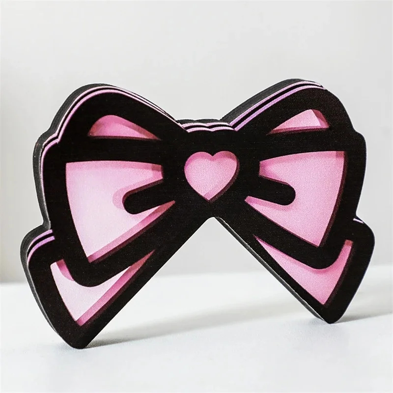 Kawaii Pink Acrylic Bow Monito - đánh giá và giá Gaming Accessories Pink