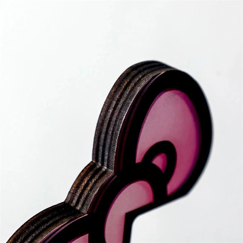 Kawaii Pink Acrylic Bow Monito - đánh giá và giá Gaming Accessories Pink