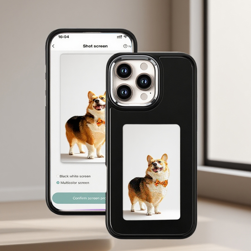 DIY E-Ink Screen Phone Case NF - đánh giá và giá Gaming Equipment Accessories