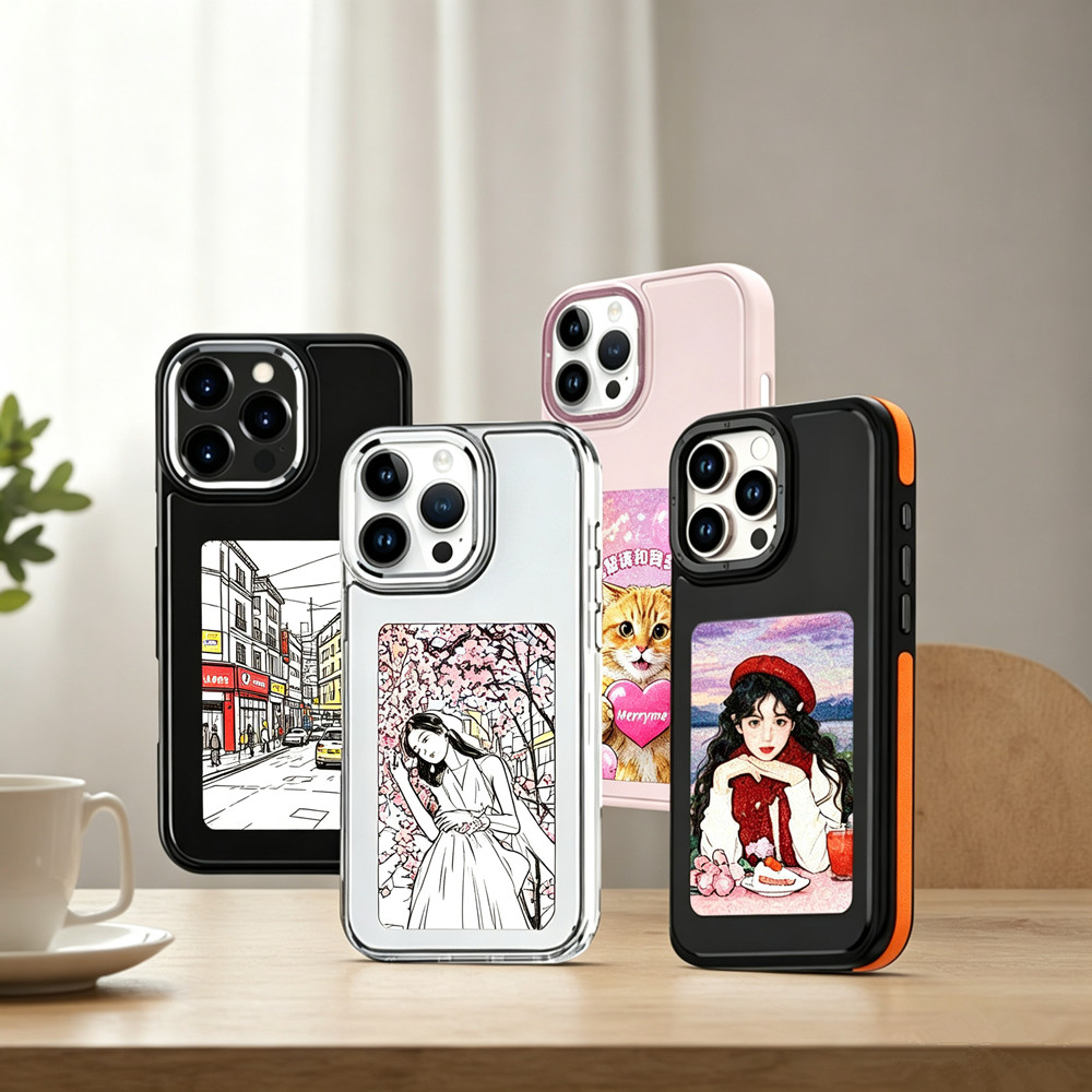 DIY E-Ink Screen Phone Case NF - đánh giá và giá Gaming Equipment Accessories