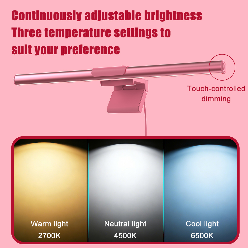 RGBIC Wifi Setup Light Bar Mon - đánh giá và giá Gaming Accessories Pink