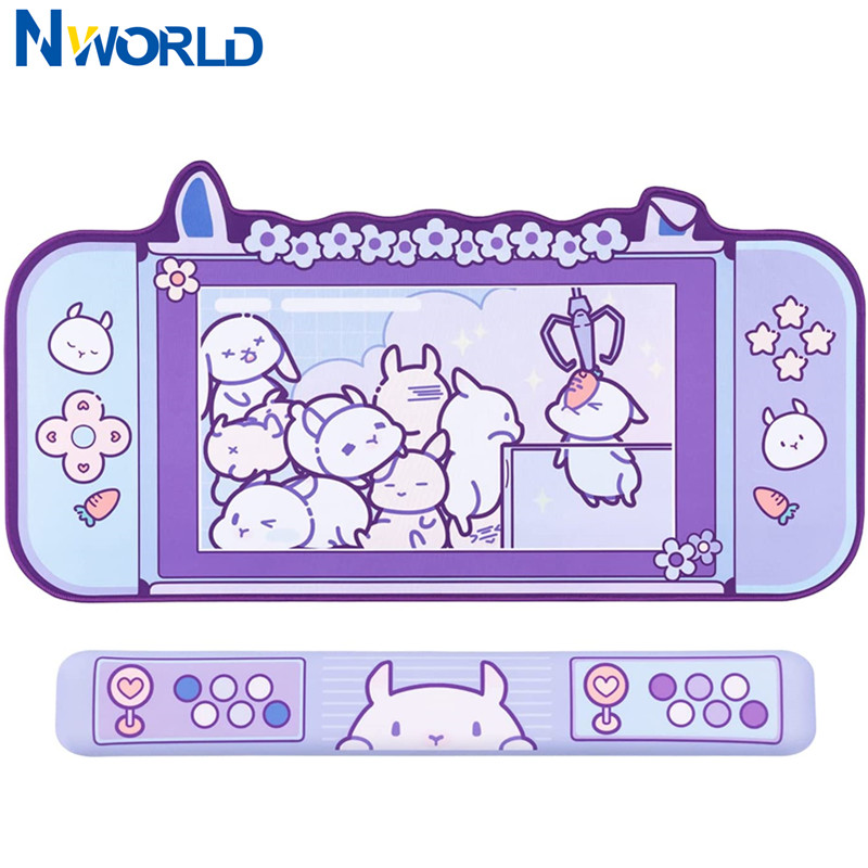 Large Kawaii Gaming Mouse Pad  - đánh giá và giá Gaming Accessories Pink