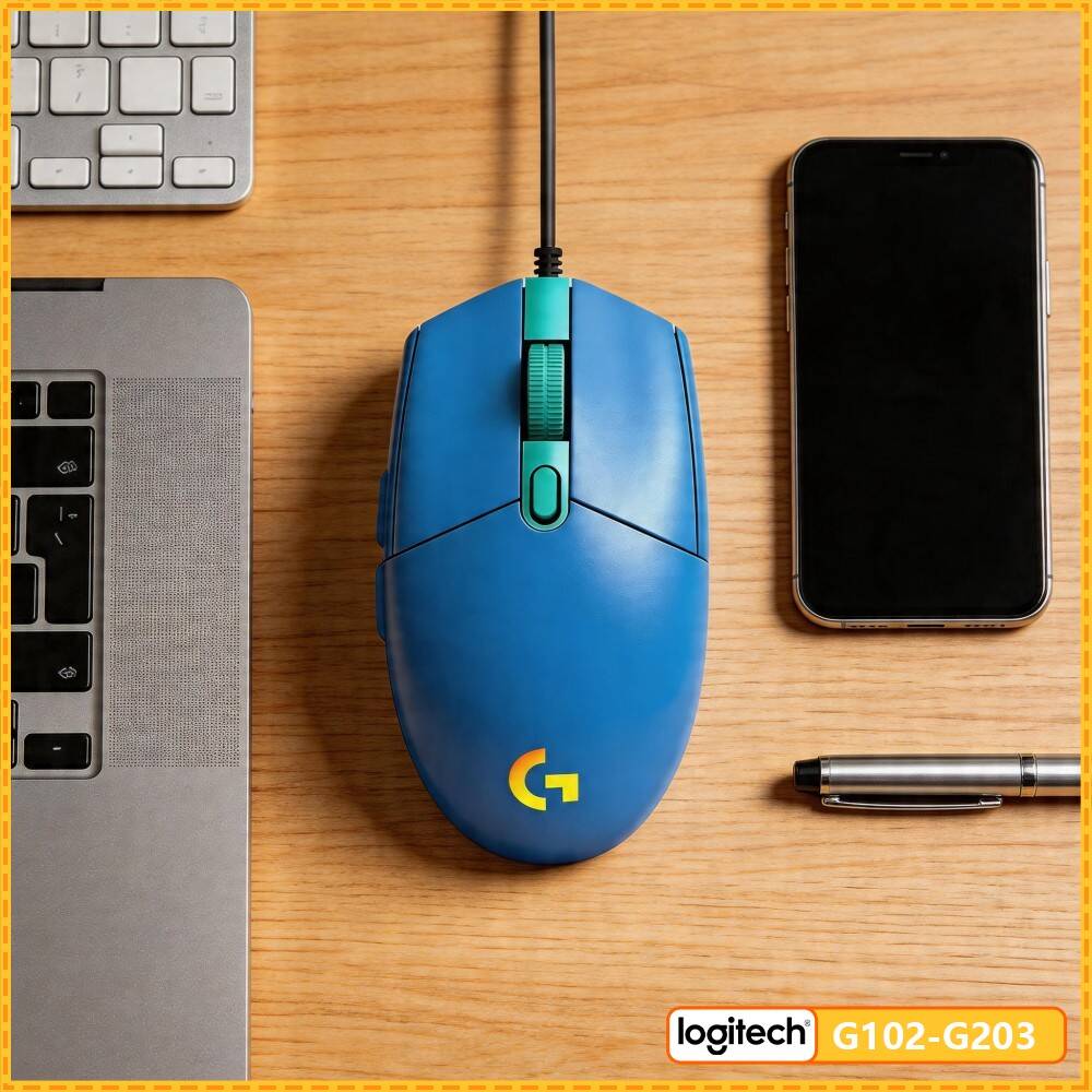 Logitech G203 Prodigy RGB Gami - đánh giá và giá Logitech Mouse G203