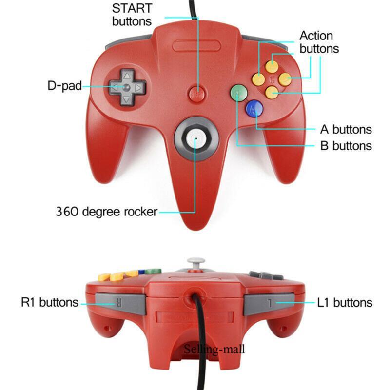 N64 Controller Classic USB Wir - đánh giá và giá Gaming Accessories Retro